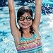 Sailfish Kids Swim Goggles - Anti Fog - Mirror Coating - Latex Free - UV Protection - Easy Adjustable Strap - Clear Vision - No Leak Design - Free Protective Case - for Kids and Early Teens