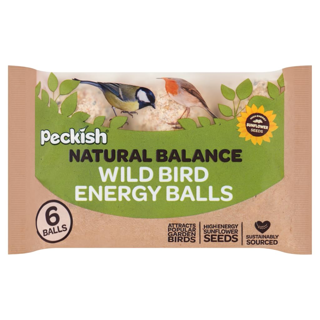 Peckish Complete Energy Balls 6 Pack (480g), Brown