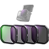 NEEWER 4 Pack ND & Polarizer Filters Compatible with Insta360 Ace Pro 2, PL/ND8/ND16/ND32, Action Camera Accessories, NOT Com