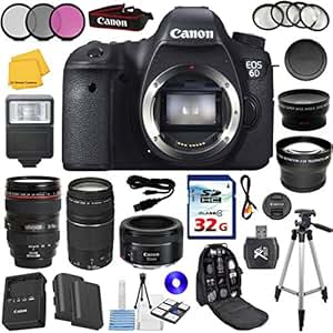 Amazon.com : Canon EOS 6D 20.2 MP Full-Frame CMOS Digital