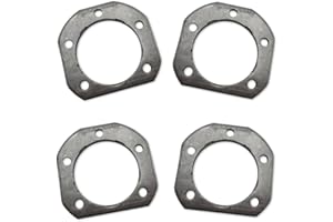 BBMTA Replacement Trailer Brake Backing Plate Flange 5200 7000 6000# Axle 3-1/8" Hole 5 Bolt Bracket (4 Pack)