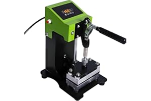 Rosin Heat Press Machine, 6 * 12cm Multifunctional Heat Press Machine, High Pressure Rosin Oil Extraction Machine, for Pu Lea