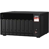QNAP TS-873A-8G 8 Bay NAS | High-performance, 2 x 2.5GbE Ports, Two PCIe Gen3 Slots