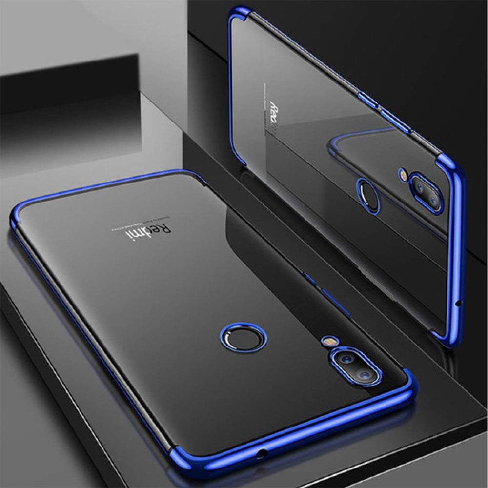 HSXQQL Soft TPU Ultra Thin Phone Case for Xiaomi Redmi Note 7 6 5 Pro 5A 4X 4 Plating Case for Redmi K20 7 6 Pro 5 Plus 6A 4A S2 Case
