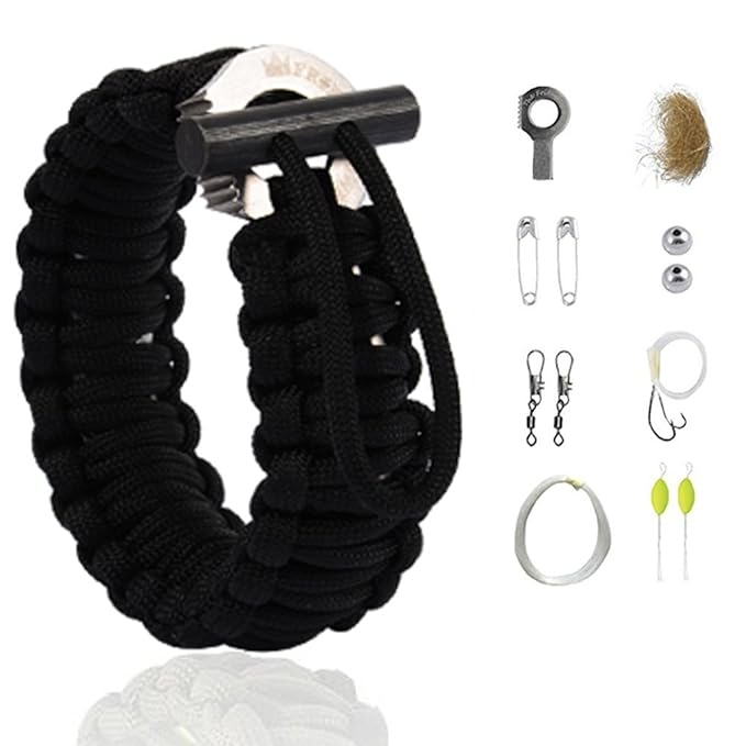 The Friendly Swede Multifunktions Paracord Survival-Armband - ideales Survival-Kit