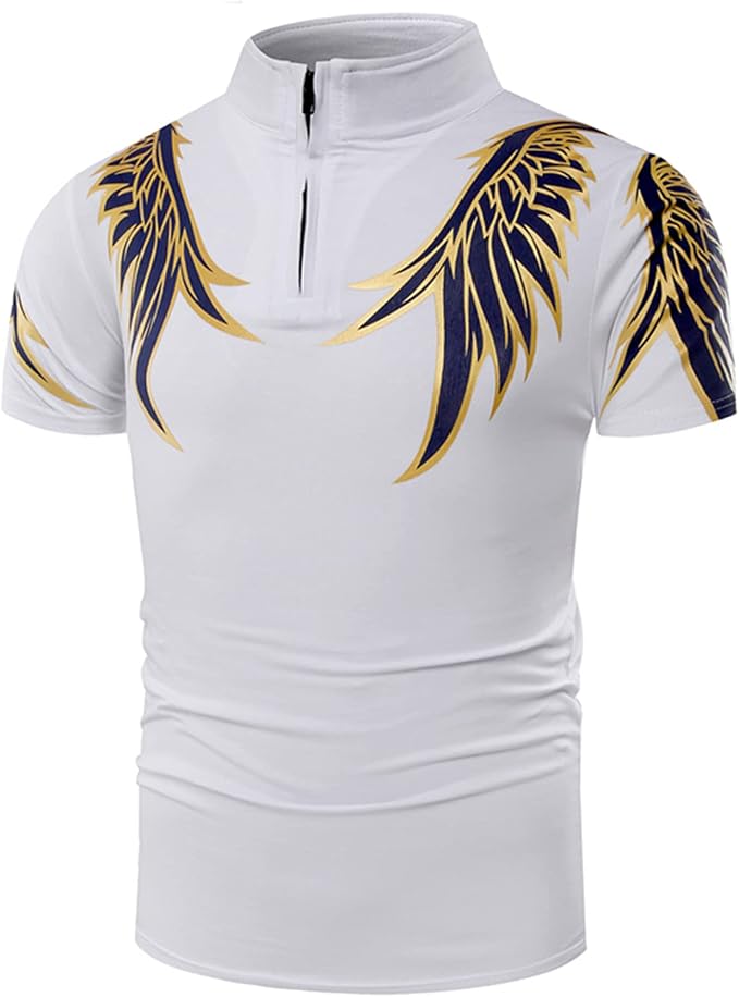 summer high neck t shirt