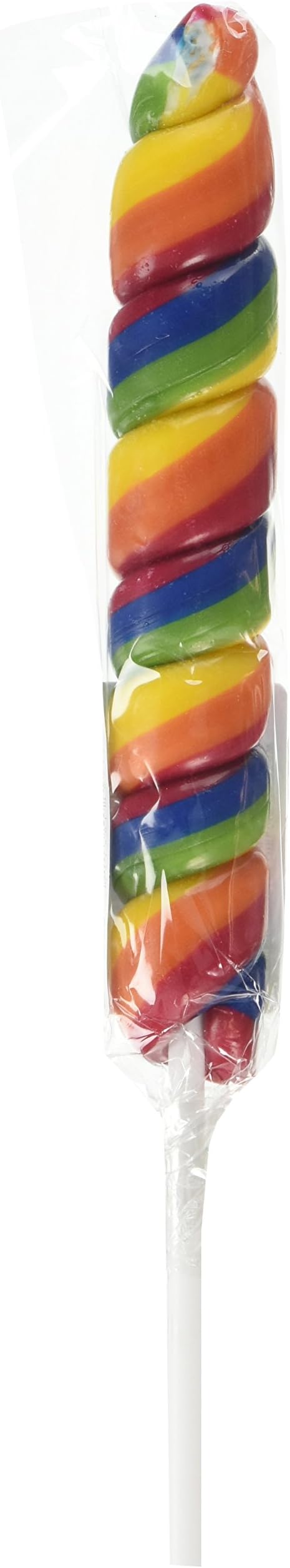 Twisty Licks Spiral Freaky Fruit Flavoured Lolly 80 g (Pack of 12)