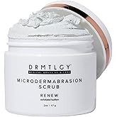 DRMTLGY Microdermabrasion Scrub | Gentle Facial Exfoliating Scrub | Dull skin renewal, Rough texture smoothing, Pumice exfoliation, Polished finish, Gentle exfoliation
