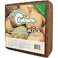 Hydro Crunch CB801 Coco Coir 2.5 Cubic Ft Block of Soiless Growing Media, Brown