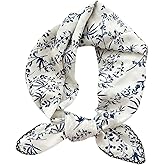 Pemilosci Large Cotton Bandana Headband, Head Wrap, Protective Coverage, Hair Neck Scarf for Women 28 x 28 inch