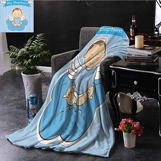 Amazon Com Xlcsomf Lightweight Blanket Baptism Decorations