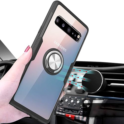Phone Case for Samsung Galaxy S10 5G with Tempered Glass Screen