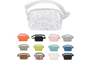 VOROLO Waist Pack for Running Fanny Pack for Women and Men Gift Crossbody Belt Bag Bum Bag with Adjustable Strap for Sports for Men and Women