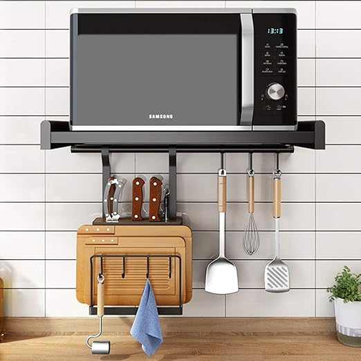 Wmeat-S Soporte de Pared Soporte de microondas, Estante para ...