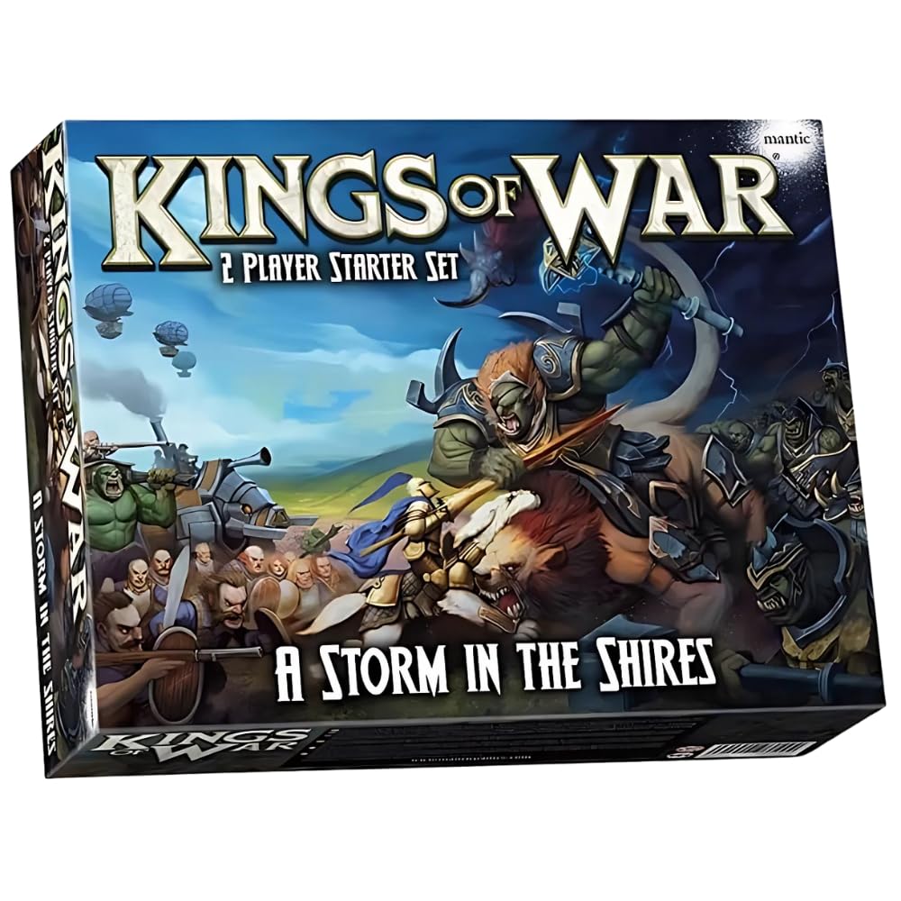 Mantic Games Kings of War 3rd Edition: A Storm in The Shires: 2-Player Set (MGKWM115)