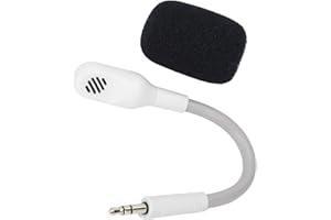 Alomejor Professional Replacement Microphone for Barracuda X Wireless Gaming Headset, Powerful Noise Cancellation Mic OFC Mat