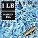 Mighty Gadget 1 LB Light Blue Crinkle Cut Paper Shred Filler for Gift Wrapping & Basket Filling