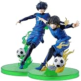 YLQANONG Isagi Yoichi Figures Seishiro Nagi/REO Mikage/Bachira Anime Figure Statues Anime Action Figurine 12CM/14CM