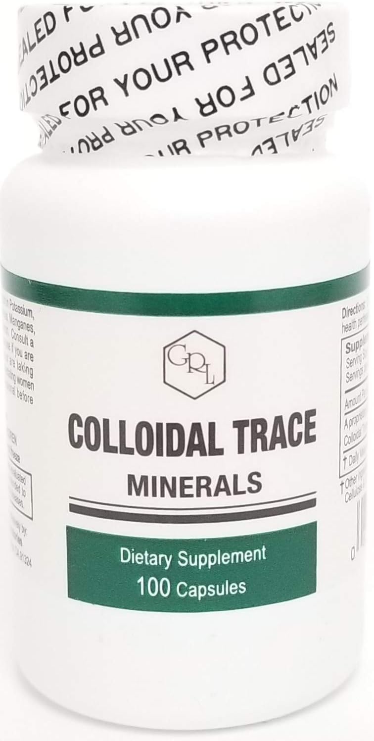 Colloidal Trace Minerals Capsules Health & Personal Care