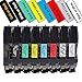 Airmall 8-Pack Compatible TZe TZ 0.47 Inch Laminated 12mm Label Tape Replacement for Brother P Touch TZe-231 TZe131 TZe431 TZe531 TZe631 TZe731 TZe334 TZe335 Tape for PTD210 H100 H110 Label Maker