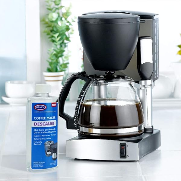 DESCALER (2 USES PER BOTTLE) – UNIVERSAL DESCALING SOLUTION FOR KEURIG, NESPRESSO, DELONGHI AND ALL SINGLE USE COFFEE AND ESPRESSO MACHINES – MADE IN THE USA