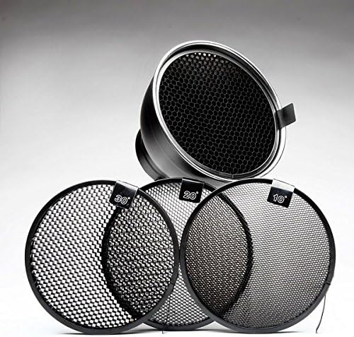 7 Inch Reflector and 4 Grids Combo