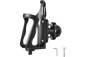 Motorcycle Cup Holder for Moto Guzzi V85TT 2020-2021, Adjustable Handlebar Drink Holder with 360° Rotation, Fits Most Motorcy