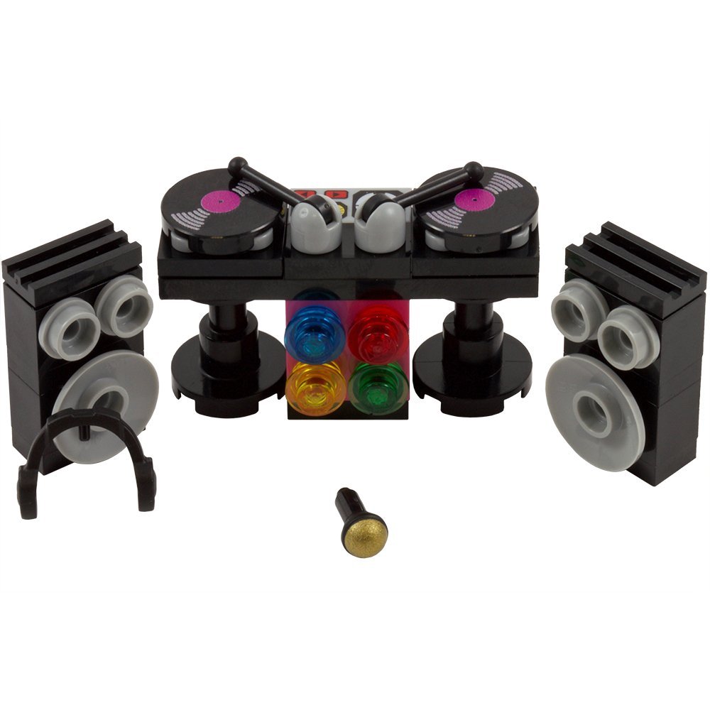 LEGO DJ Decks Inc headphones & microphone Amazon.co.uk Toys & Games