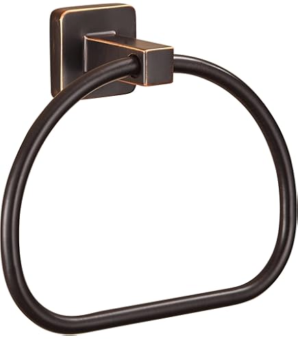 Amerock | Towel Ring | 5-1/4 Inch (133 Mm) | Oil Rubbed Bronze | Davenport | Towel Holder | Bath Hardware | Bathroom Accessories - View #11