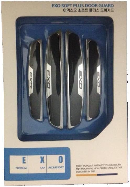 Ezip Orignal Black EXO (Made in Korea) Car Door Guard Protector Stylish & Sleek for Honda WRV