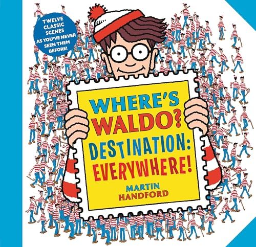 Where's Wally Amazing Adventures and Activities 8 Books Bag