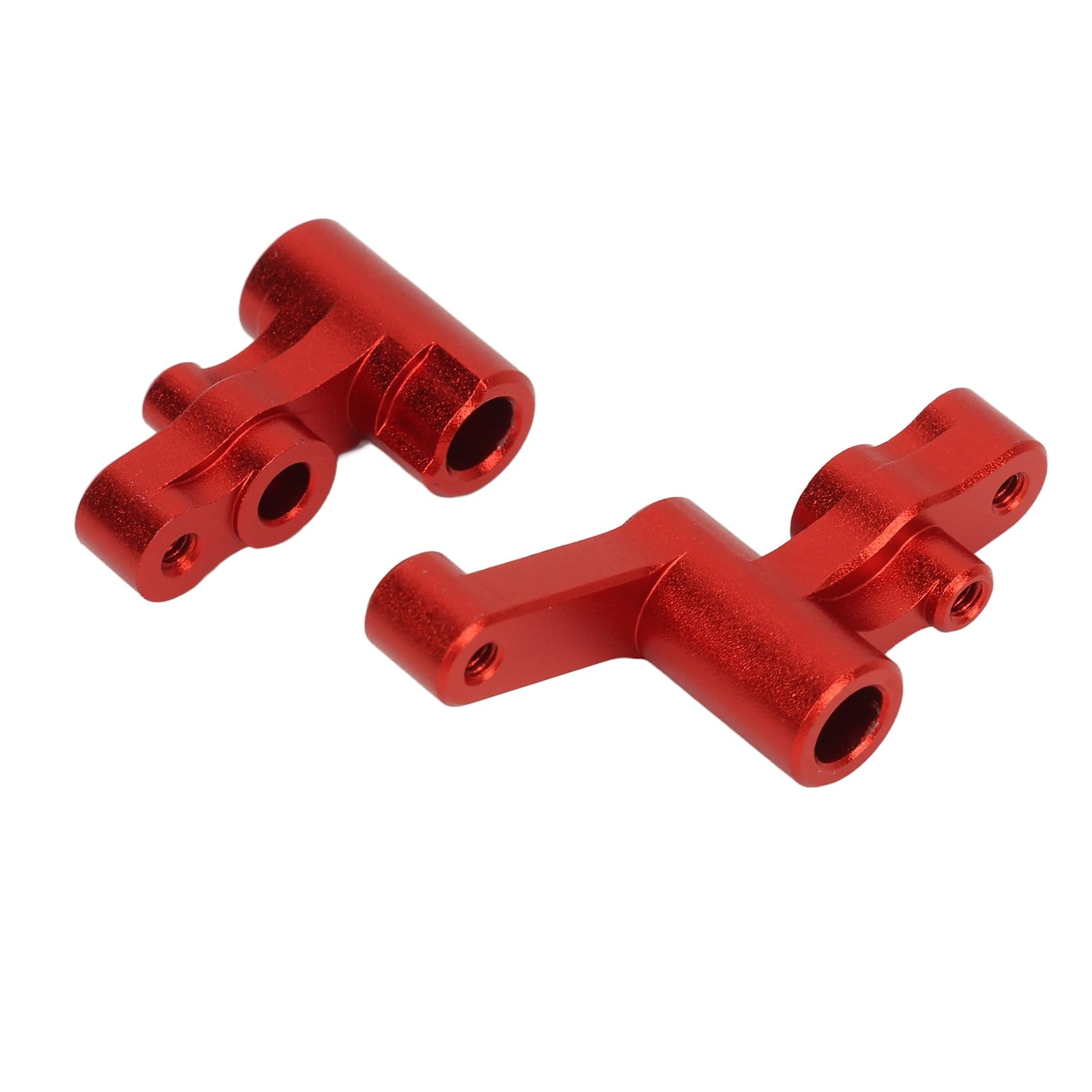 Lybunair CNC Aluminum Alloy RC SteecircleDrive Hub RC SteecircleAssembly for 14210 14209 1/14 Remote Control Vehicle RC Car (Red)