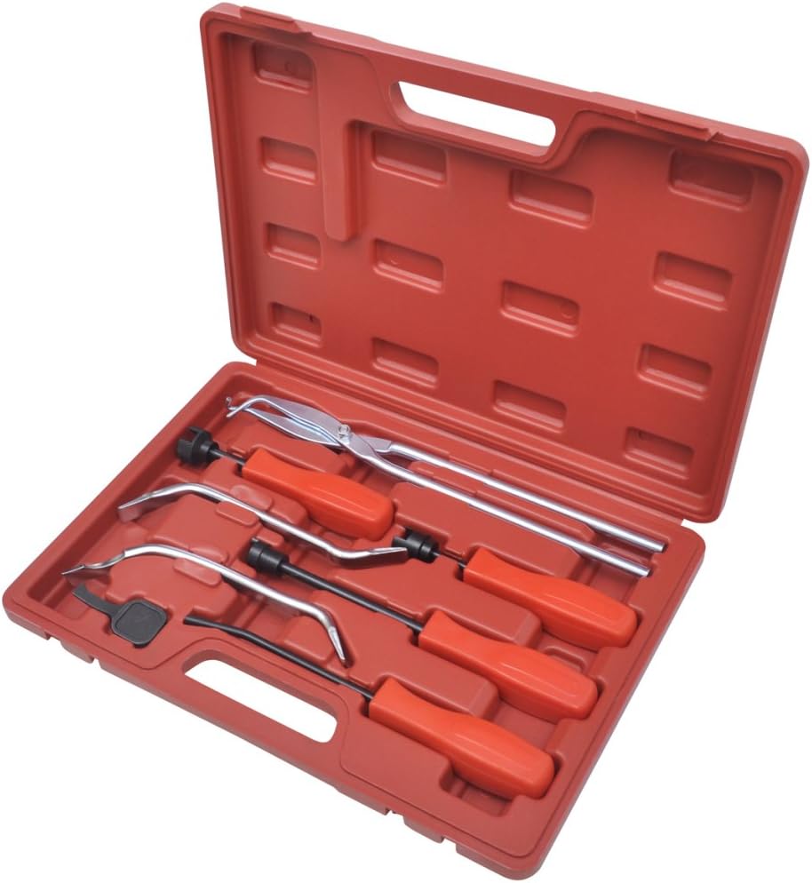 Festnight 8 Pieces Drum Brake Tools Kit Spring Installer Remover Tools Set