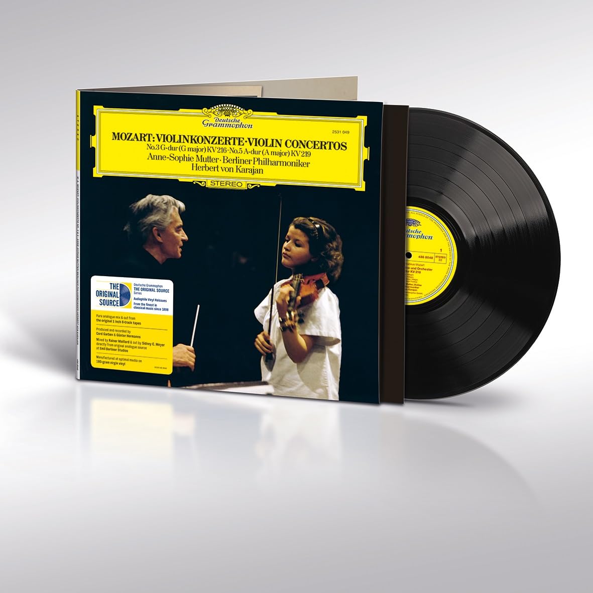 Mozart: Violin Concertos Nos. 3 & 5 (The Original Source Series)[180g LP]