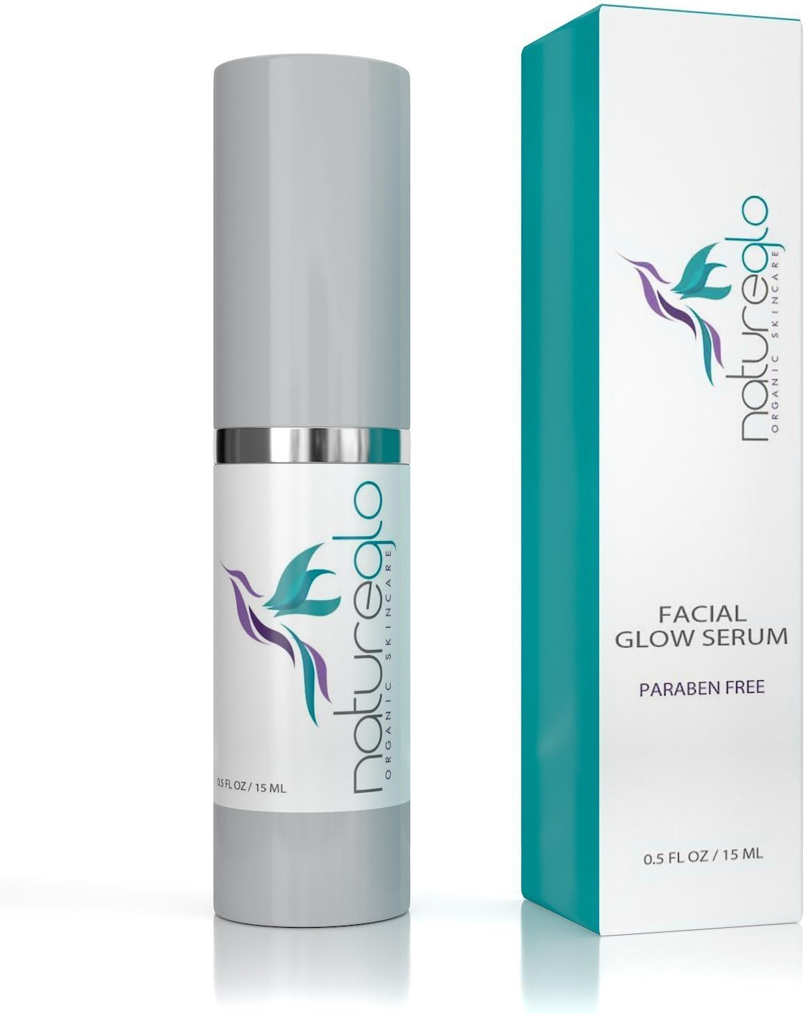 Organic Facial Serum - Natural Vitamin C Serum, Acne & Scar Treatment For Sensitive, Dry & Oily Skin - 100% Natural Face Serum