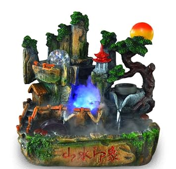 Mym Harz Handwerk Zu Hause M Bel Zubeh R Indoor Wasser Brunnen