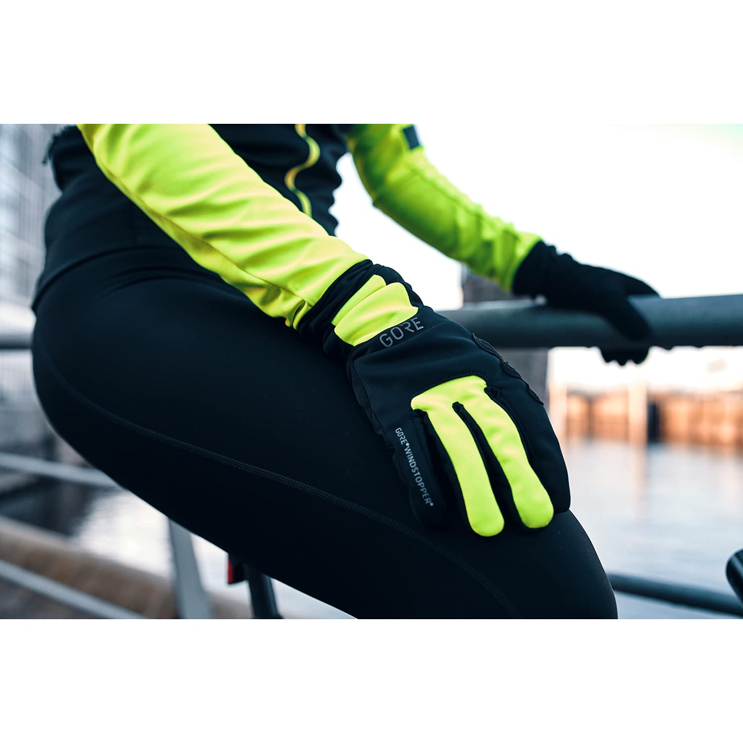 GOREWEAR M GORE® WINDSTOPPER® Thermo Handschuhe, Black, 11 4