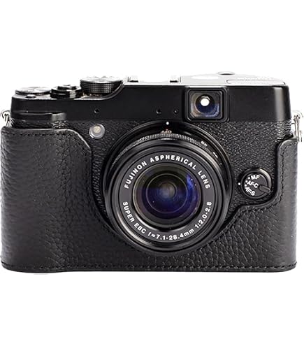 Amazon.com : Fujifilm Leather Case X10 for Digital Camera