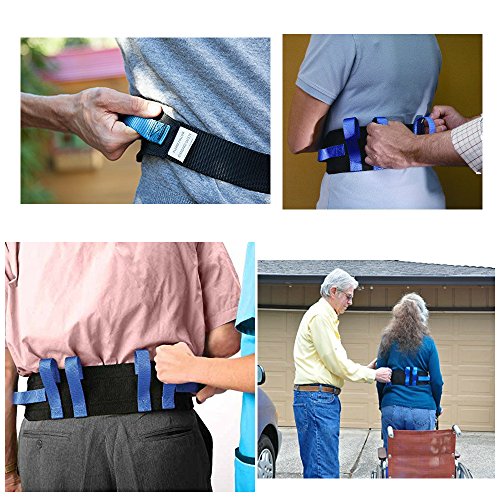Gait Belt Transfer Belt 2 Pack with Quick Release Lifts Medical Safety