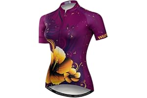 Weimostar Women's Cycling Jersey Short Sleeve Ladies Bike Shirts Bicycle Clothing