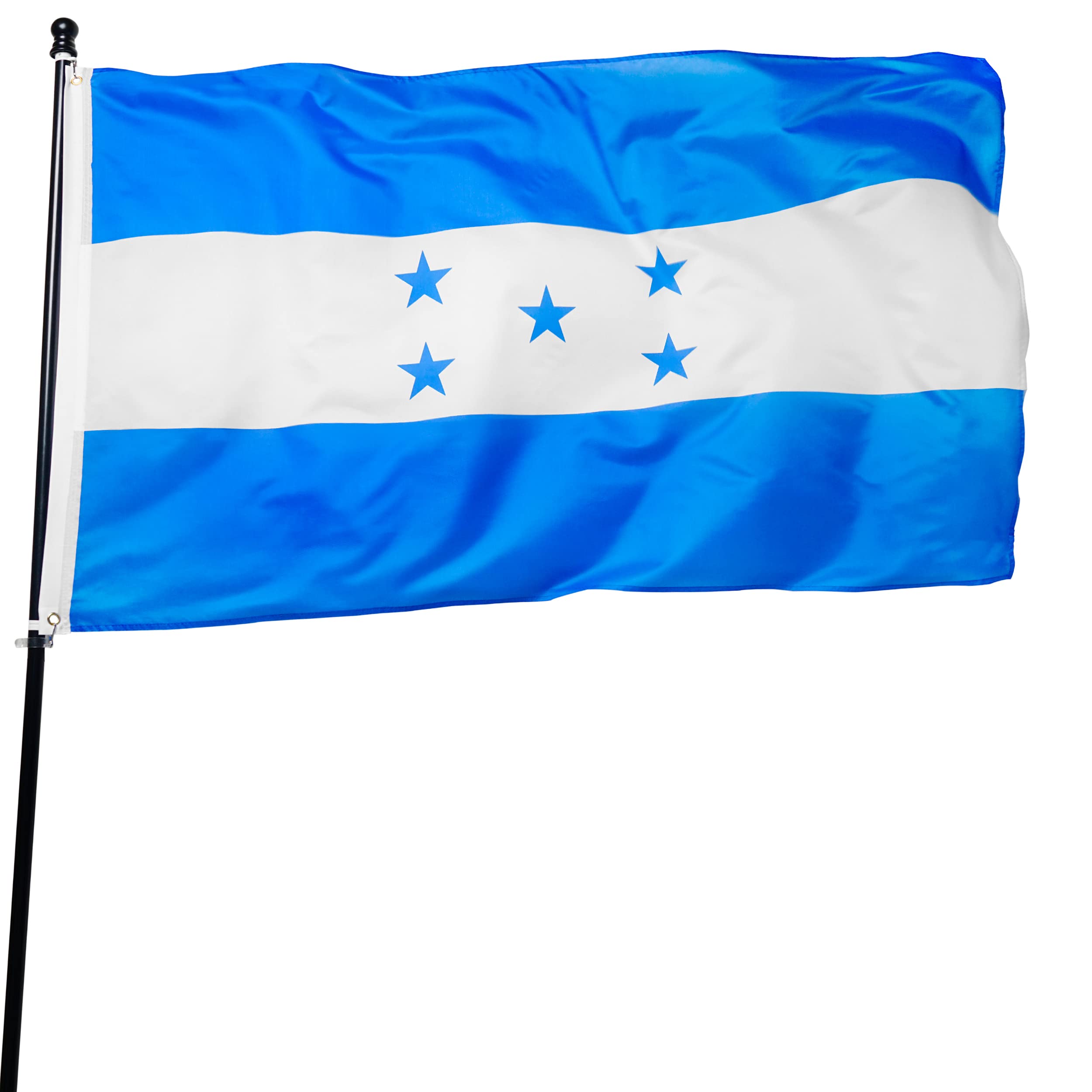 DANF Honduras Flag 3ftx5ft Honduran National Flags Polyester with Brass Grommets 3x5 Foot Flag