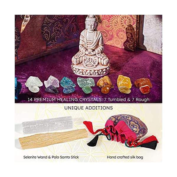 DANCING BEAR Chakra Stone Starter Set Link Light
