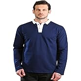 Bright Moon Men's Polo Shirts - Durable Ribbed Collar, Tagless Design | Stretchy Short Sleeve Polo Shirt
