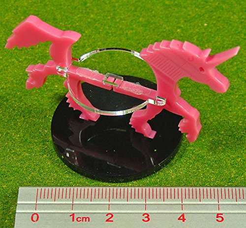Unicorn, Character Mount Marker, Pink , 40mm Base (1)