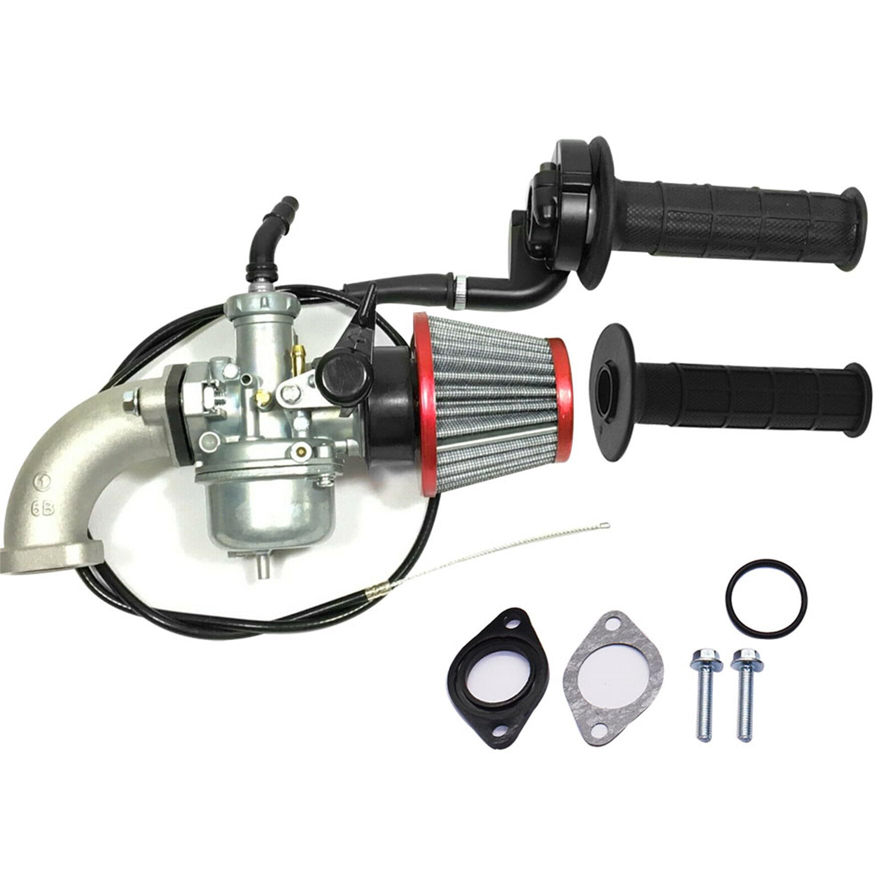 Photo 1 of munirater Carburetor with Intake Boot Air Filter Handle Grip Repalcement for XR70R 1998-2003