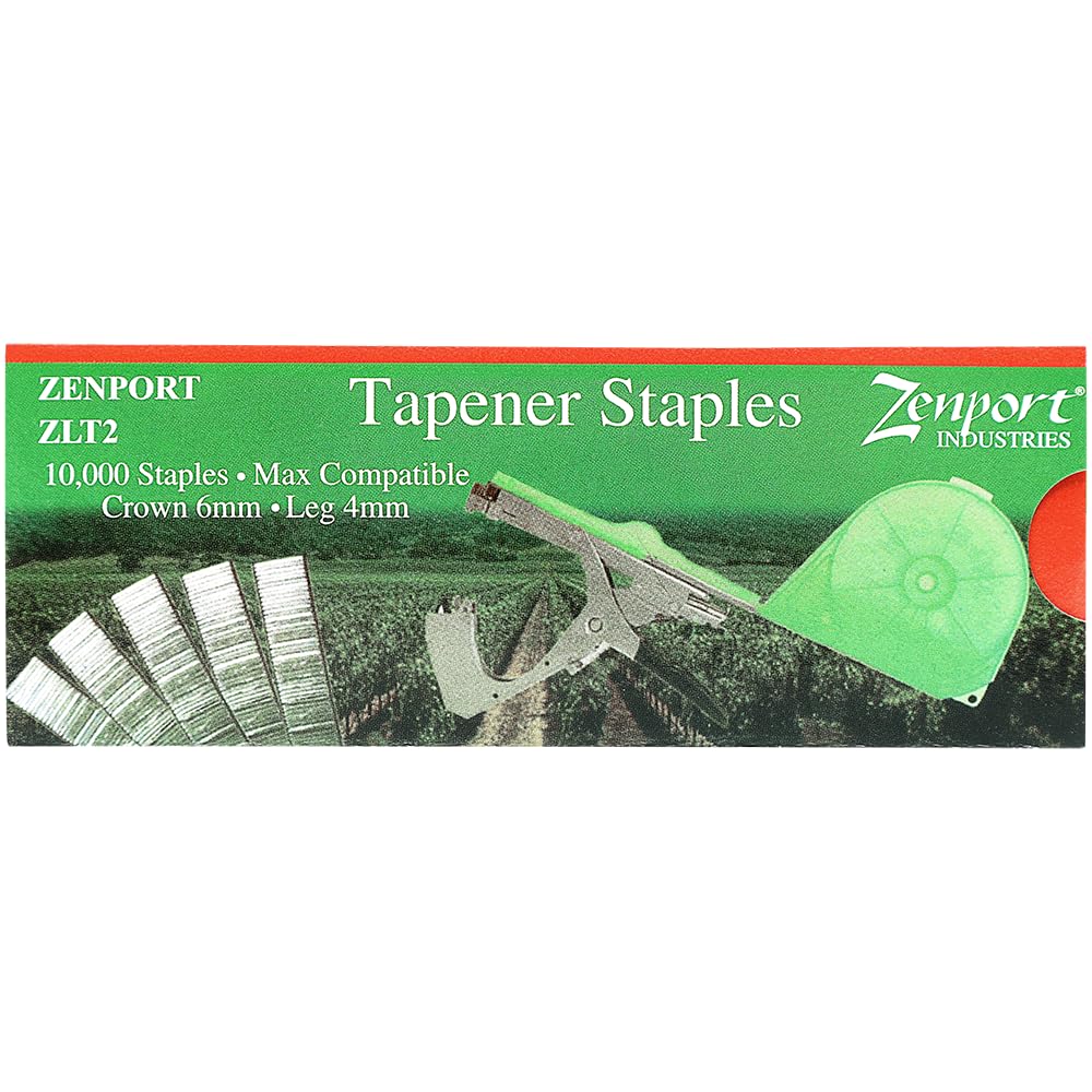 Zenport ZLT2 ZEN/MAX Box of Tapener Staples, 10000-Count