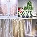 Oak Leaf String Lights, 6 Set of 30 LEDs Micro Twinkle Lights Battery Operated Fairy Lights, Copper Wire, Cool White, 9.8ft, for DIY Wedding Home Bedroom Party