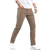 Heyfanee Mens Lightweight Jeans Slim Fit Stretch Denim Pants for Men