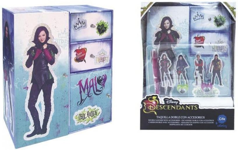 Descendants Double Locker Glitter (Cife 40322)