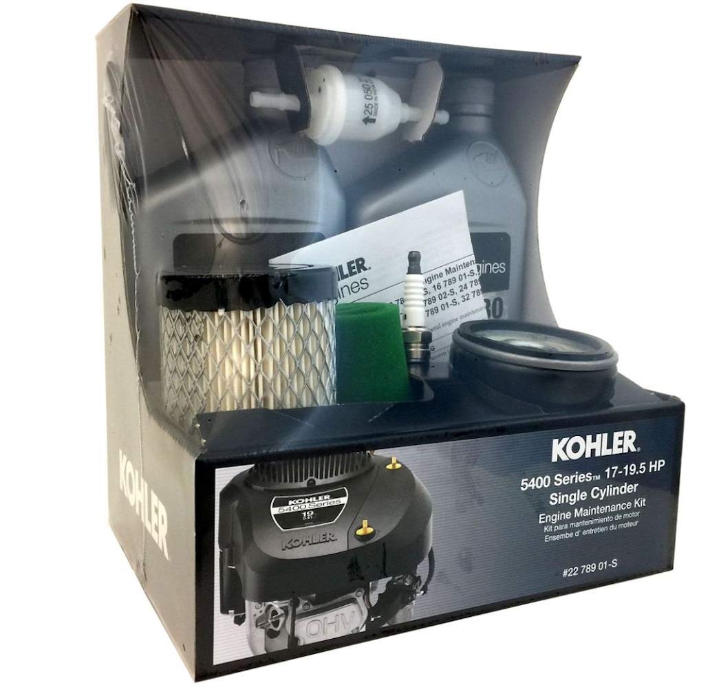 Kohler 22 789 01-S 5400 Series Maintenance Kit for 17-19.5hp Engines | Fits KS530, KS540, KS590, KS595